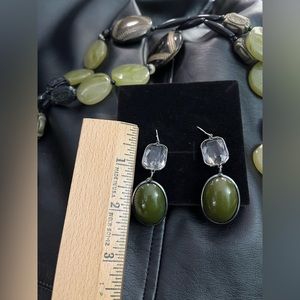 Boutique earrings and necklace